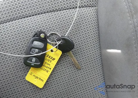 2014 Hyundai Sonata Gls z USA, uszkodzony, nr VIN 5NPEB4AC1EH847569